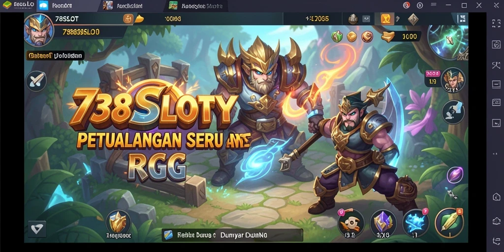 Tangkapan layar 738SLOT menampilkan aksi RPG yang seru dan menegangkan.
