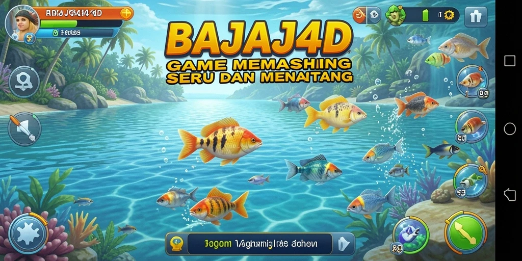 Gameplay memancing yang seru dan menantang di BAJAJ4D.