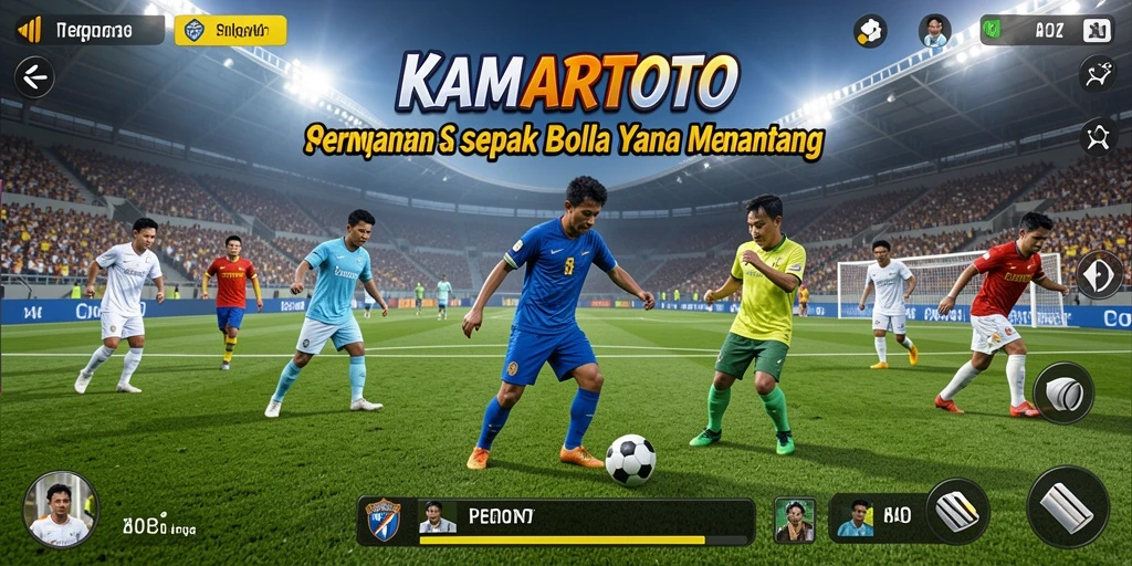 Tampilan gameplay KAMARTOTO yang penuh aksi dan seru.