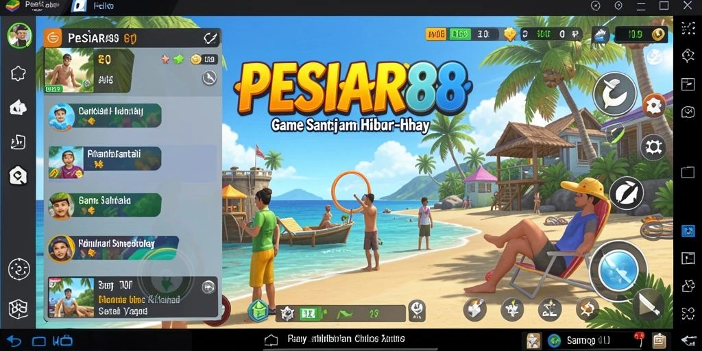 Tampilan seru gameplay PESIAR88 yang mengasyikkan dan intuitif.
