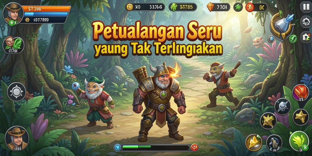 Tampilan gameplay ST789 menunjukkan petualangan yang menarik.